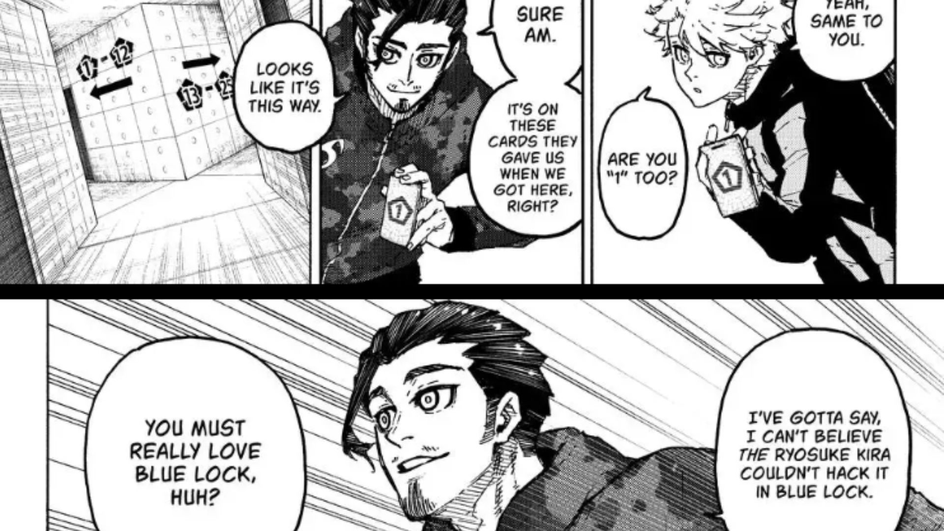 Kira and a new player, Haneru (Image Source: K Manga)