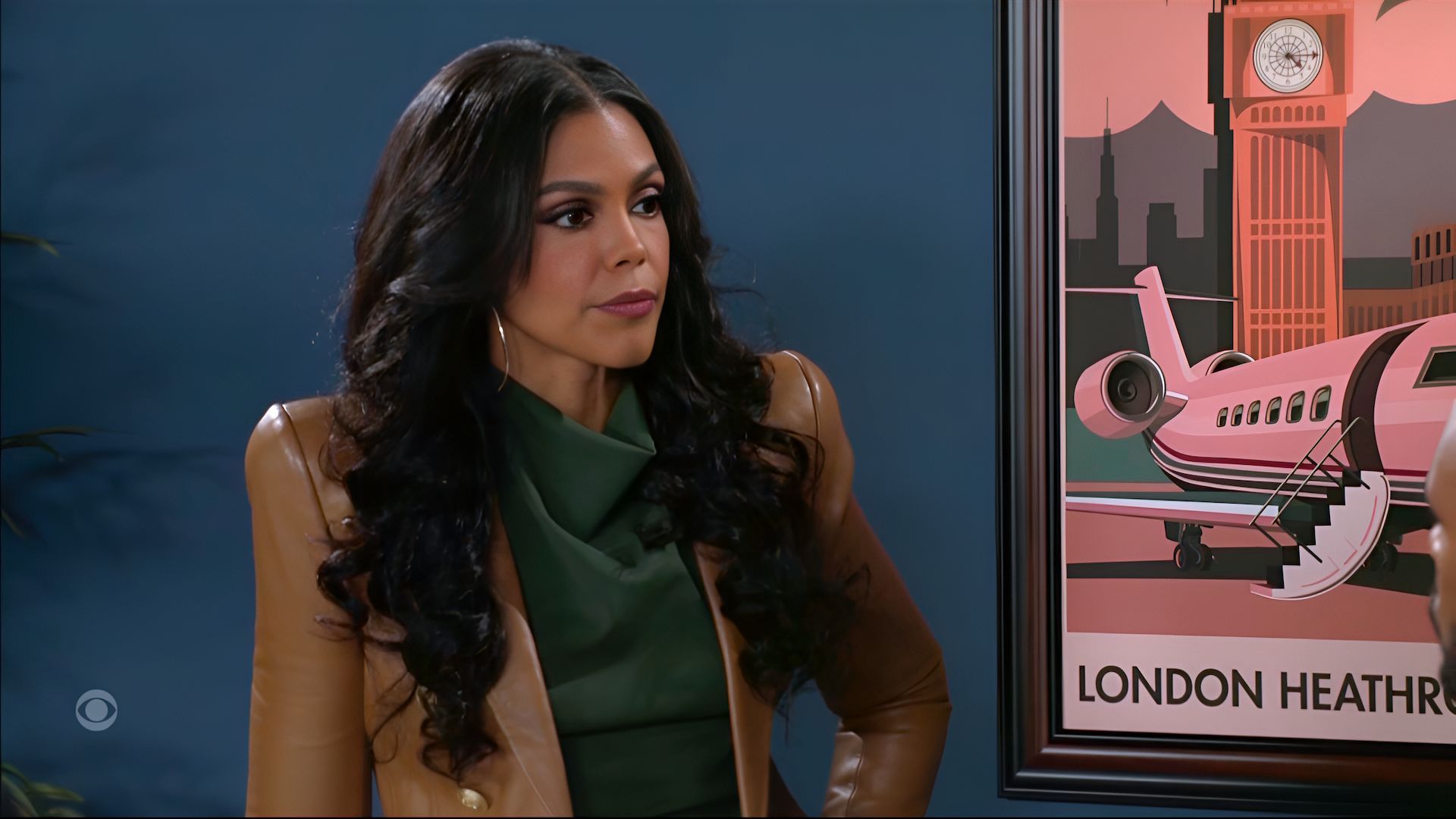 &ldquo;I&#039;m Dani, your flight attendant &ndash; and this flight is cancelled.&rdquo; Andre was grounded on Beyond the Gates | Image: CBS