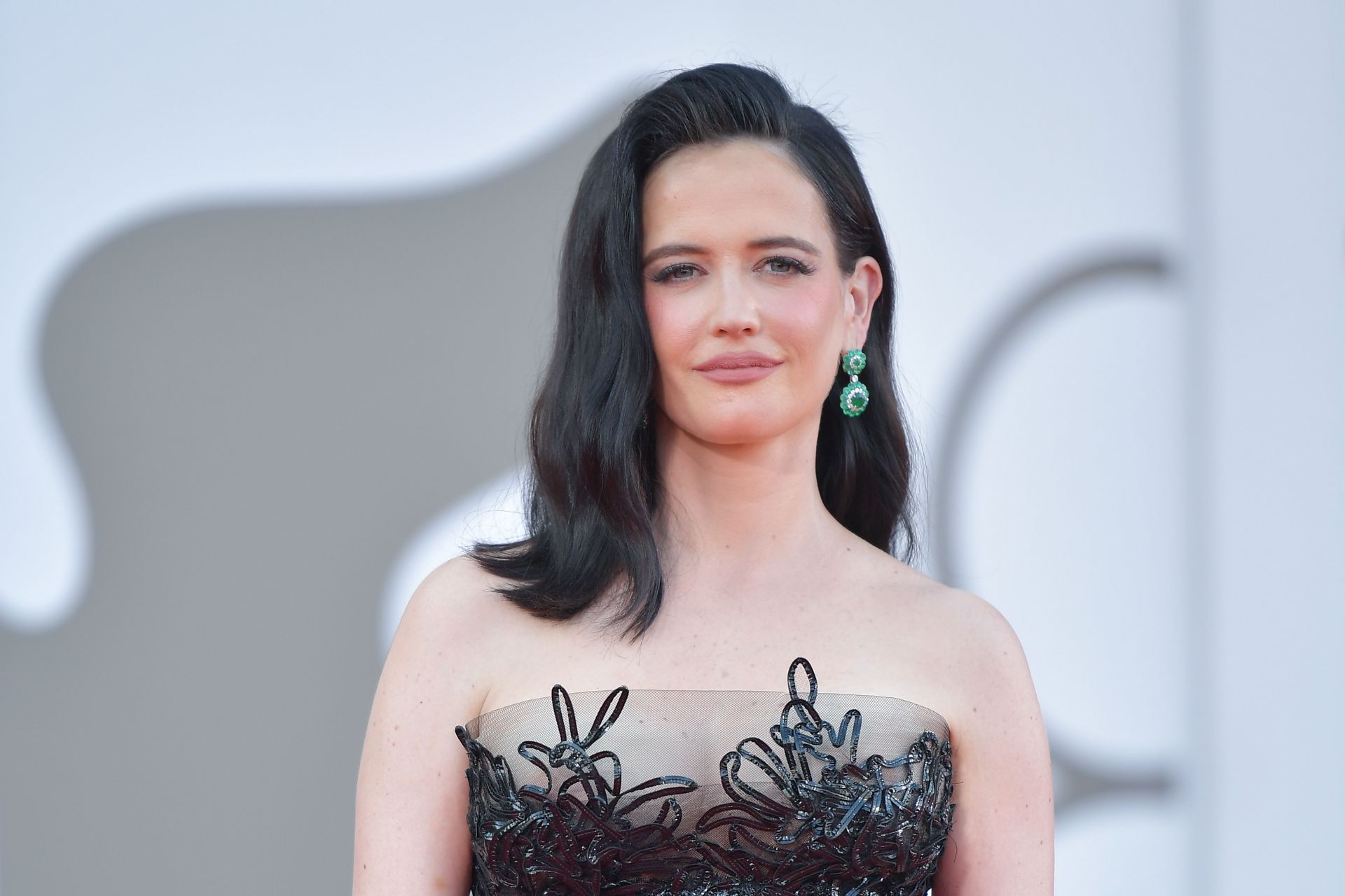 Eva Green at the red carpet at 81st Venice International Film Festival (Image via Getty)
