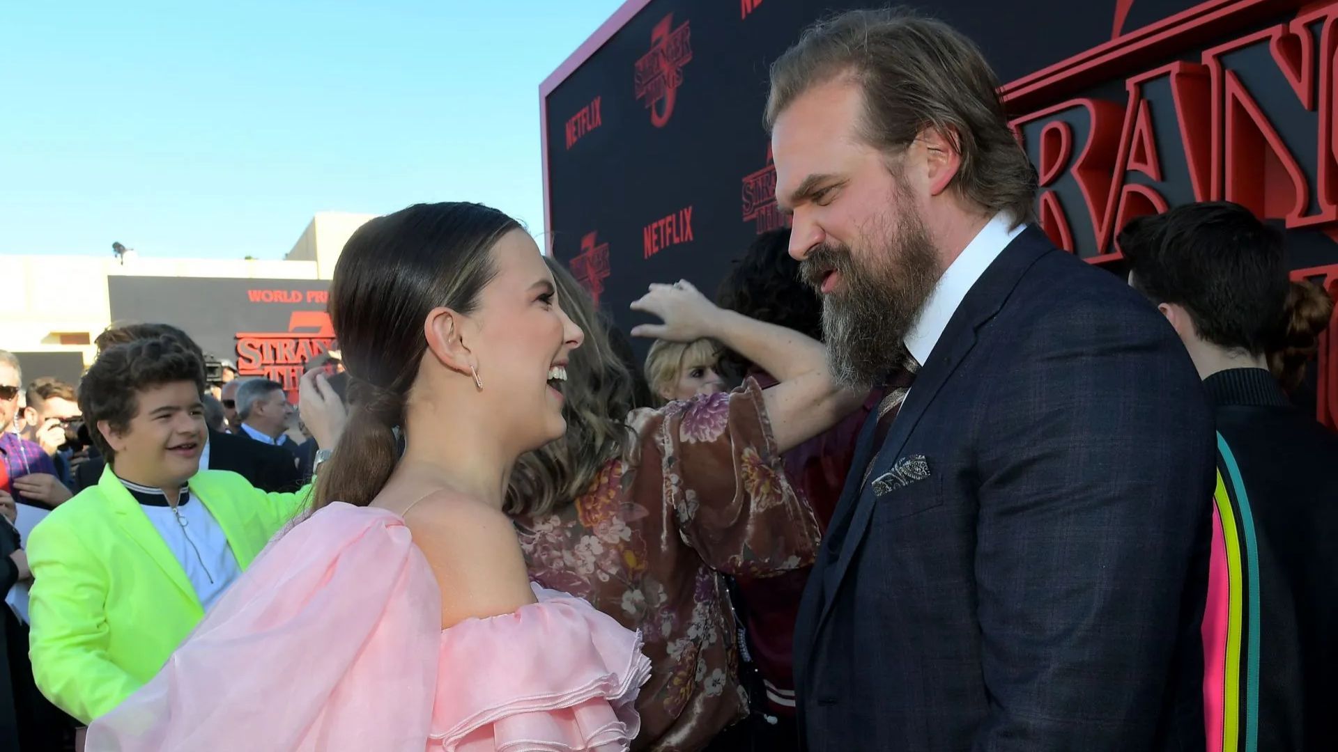 Millie Bobby Brown files lawsuit against David Harbour (Image via Getty)