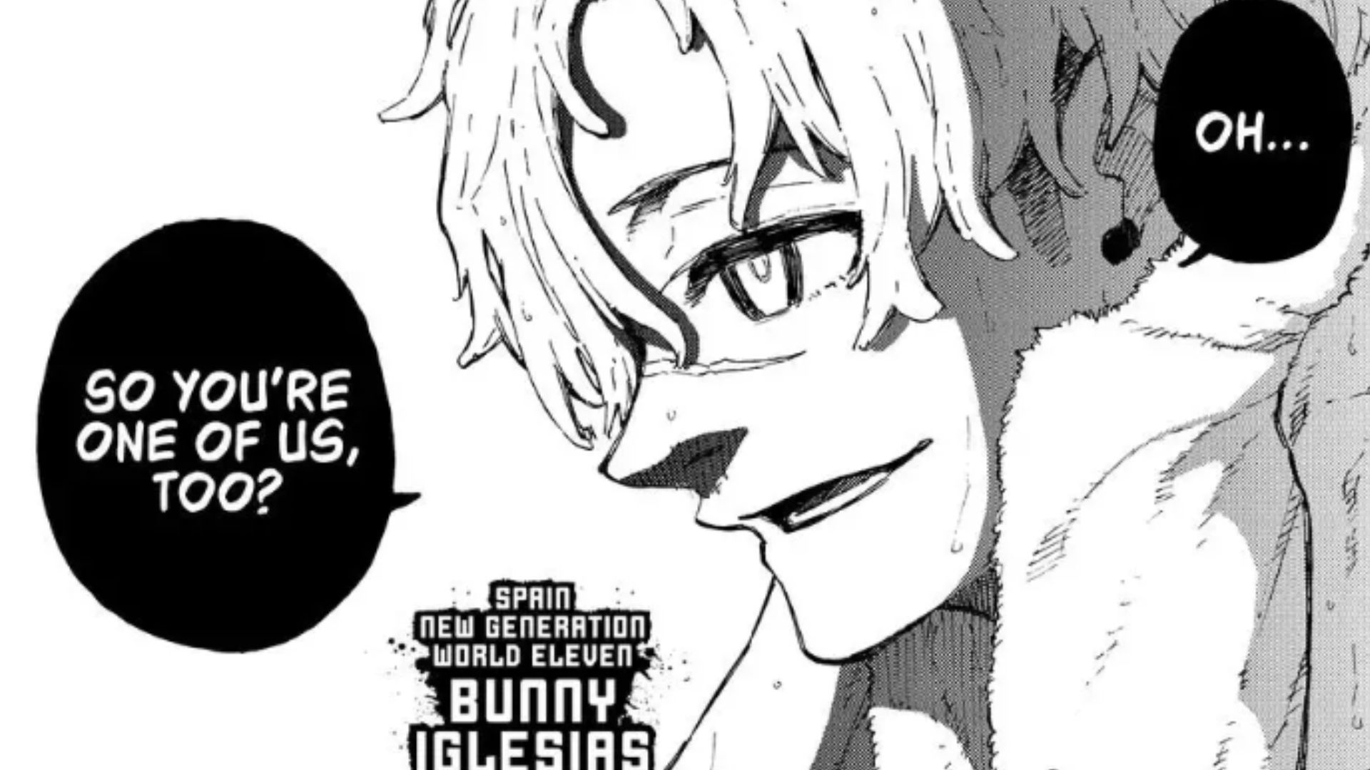 Bunny Iglesias, as seen commenting on Isagi (Image Source: K Manga)