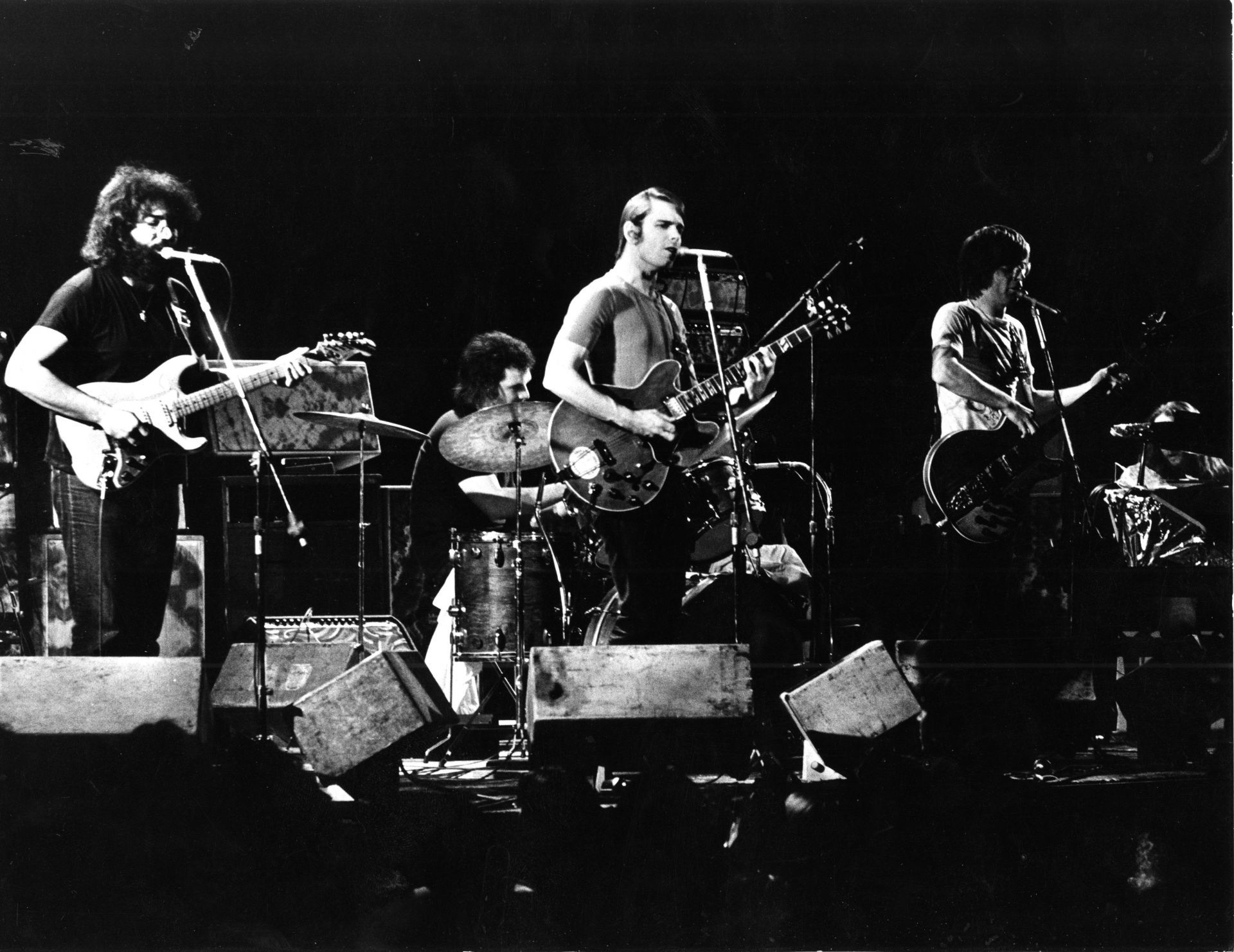 The band&#039;s performance - Source: Getty