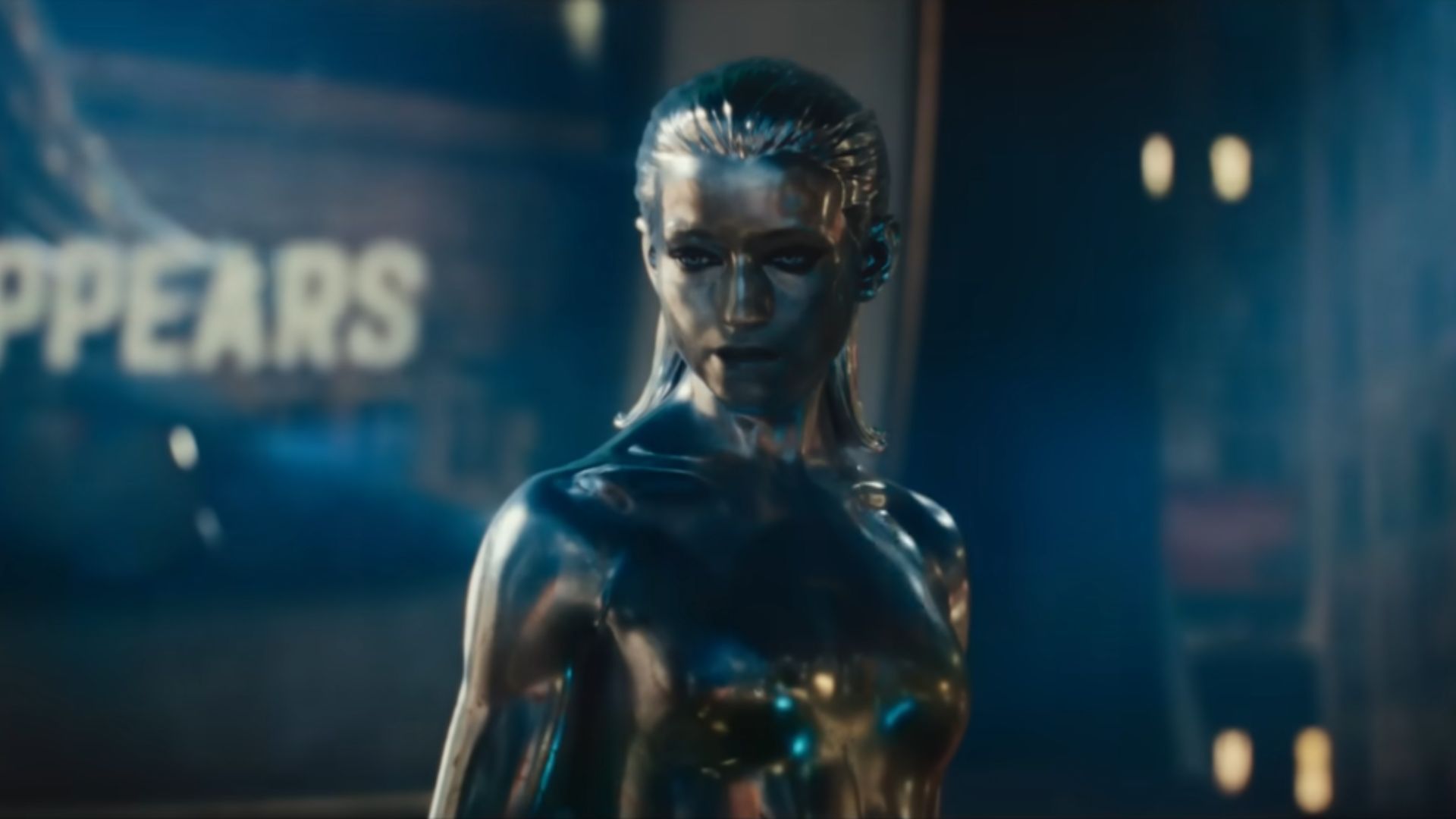 The Silver Surfer, the Herald of Galactus in Fantastic Four: First Steps | Image Via:  Marvel Entertainment