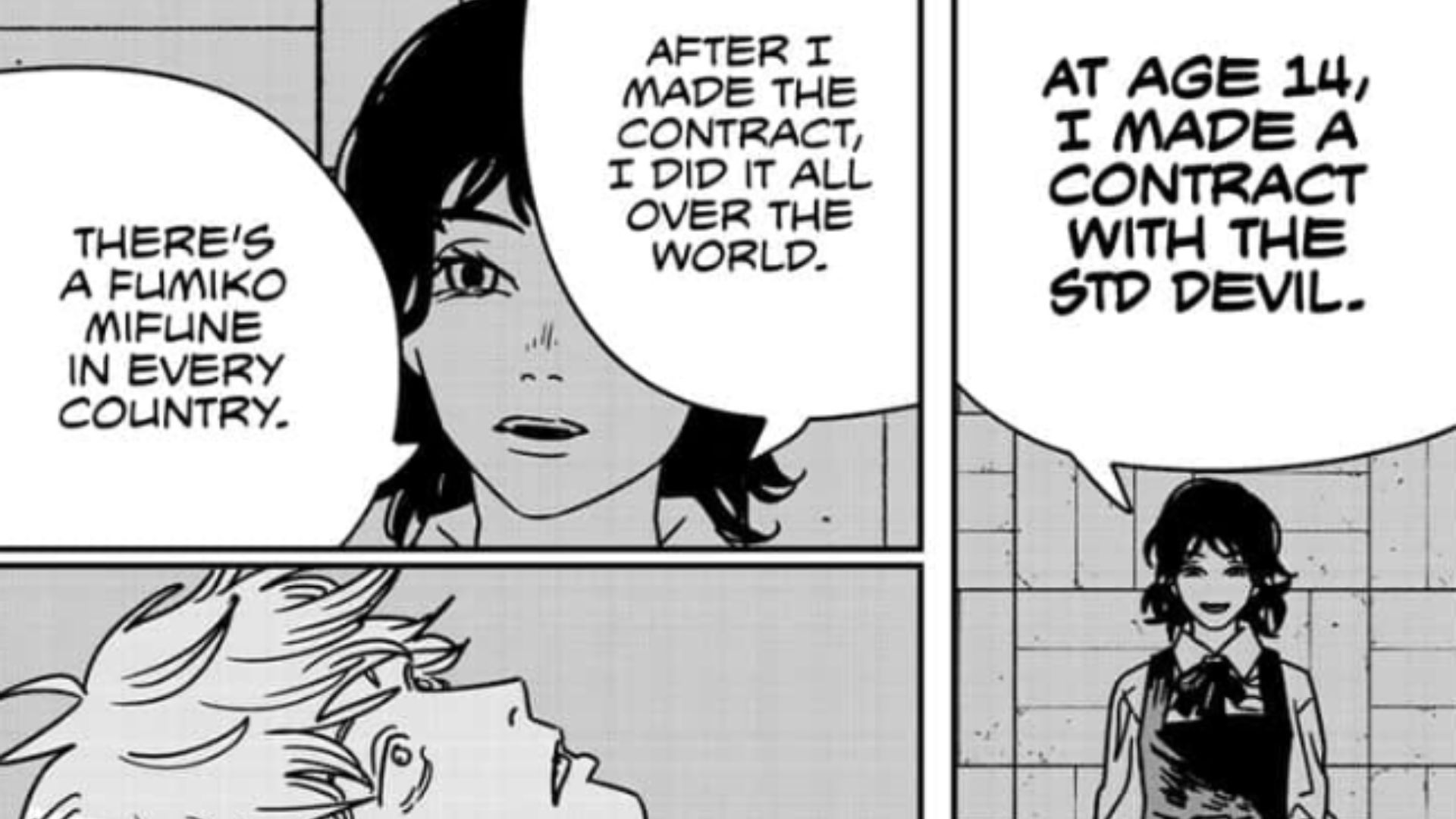 Mifune made a contract with STD Devil (Image Source: VIZ)