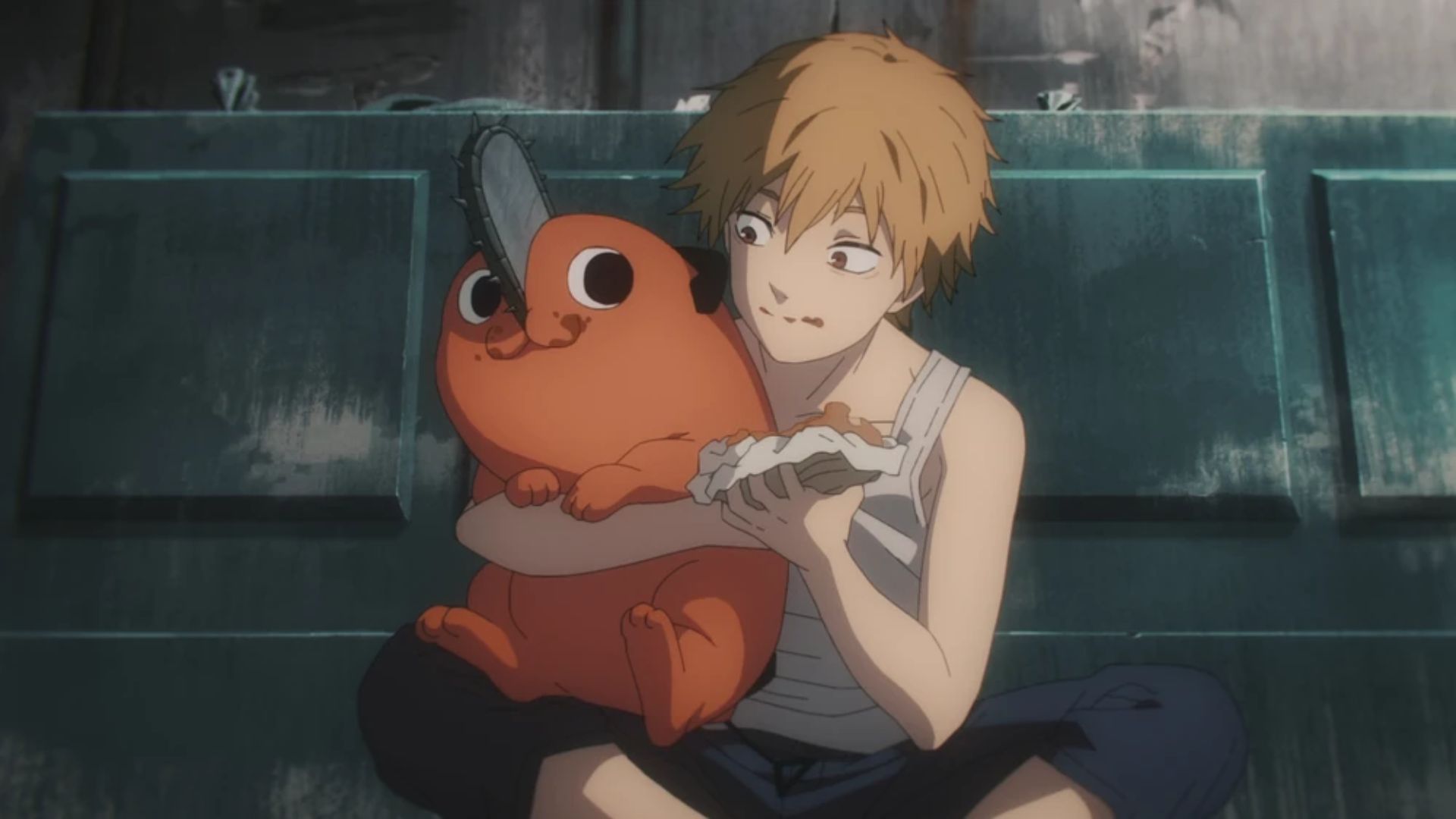 Pochita as seen in anime