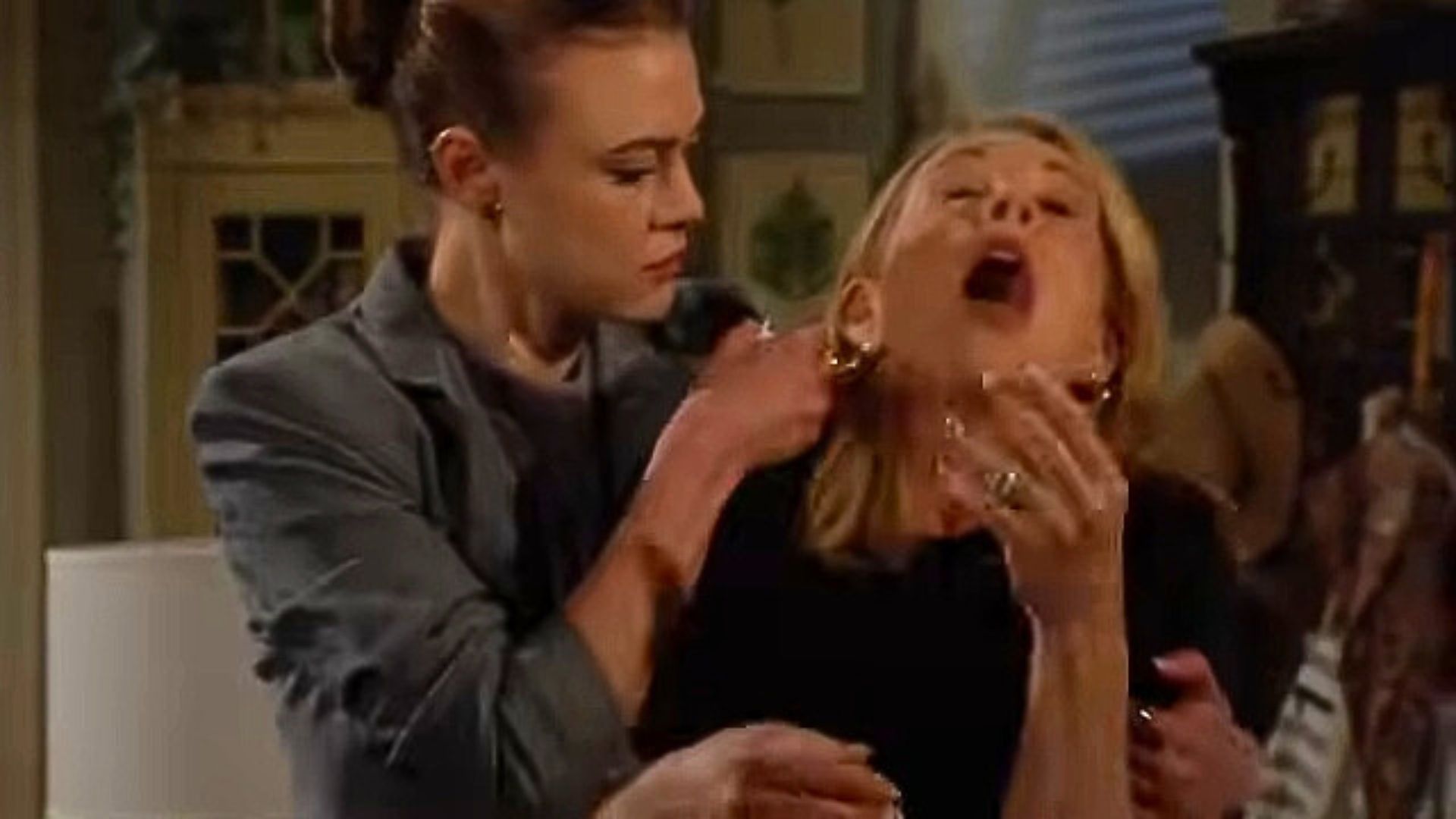 Hayley Erin and Melody Thomas Scott on The Young and the Restless | Image: CBS