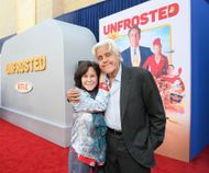 Mavis Leno and Jay Leno at the Netflix Unfrosted Premiere - Source: Getty
