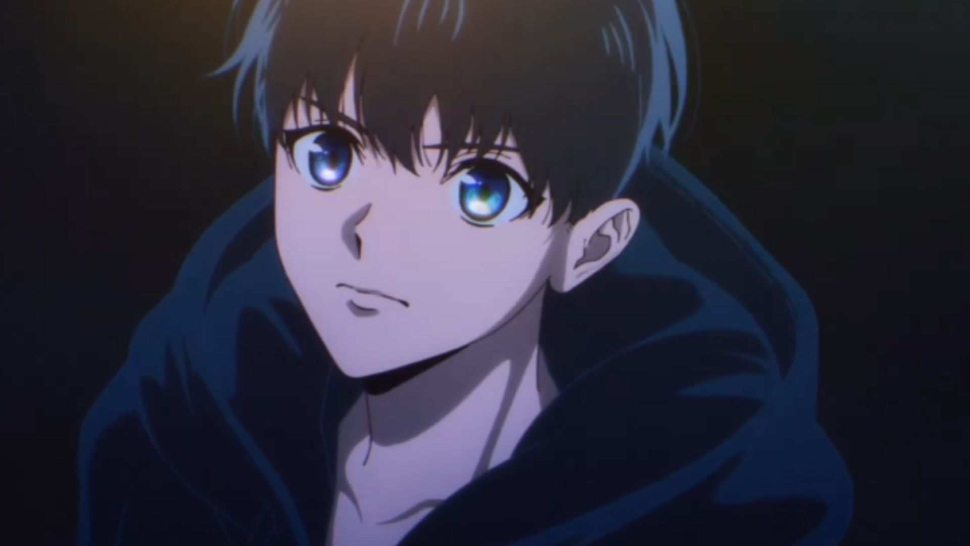 Jinwoo&#039;s childlike form as seen in the trailer (Image Source: A-1 Pictures)