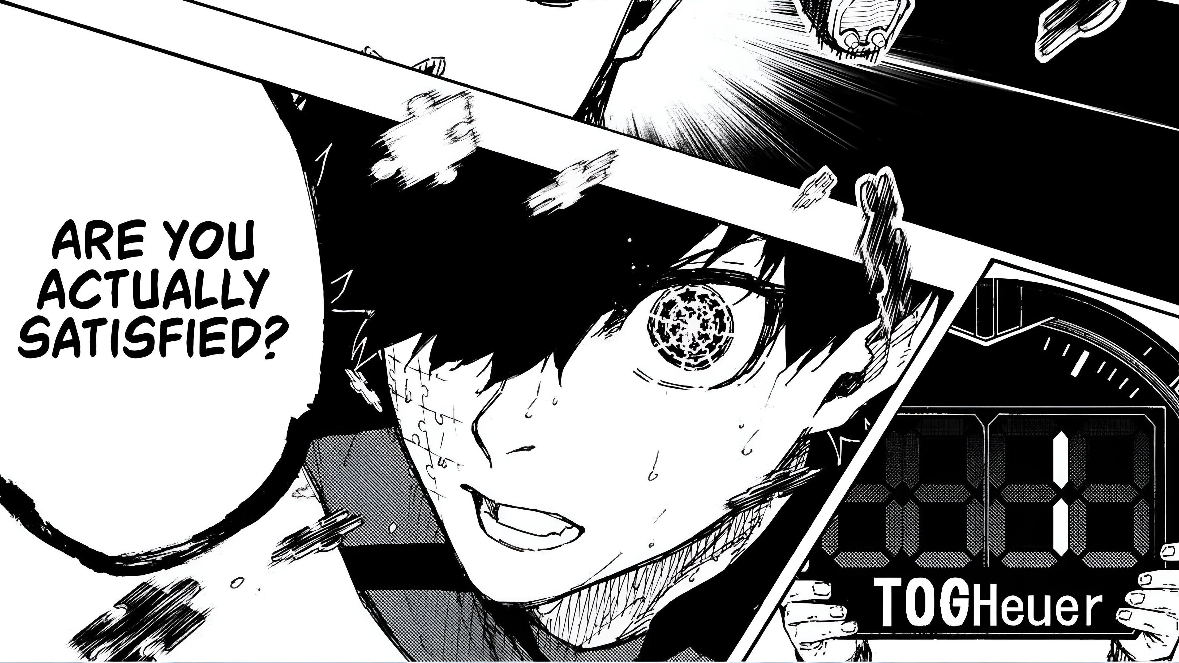 Isagi not yet satisfied with his own performance 