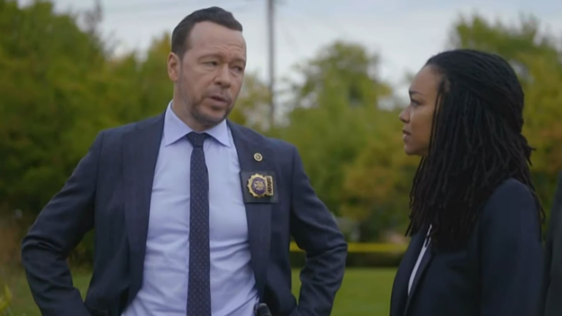 A still from Boston Blue 1x07 Promo &quot;Baggage Claim&quot;. (Via: CBS)