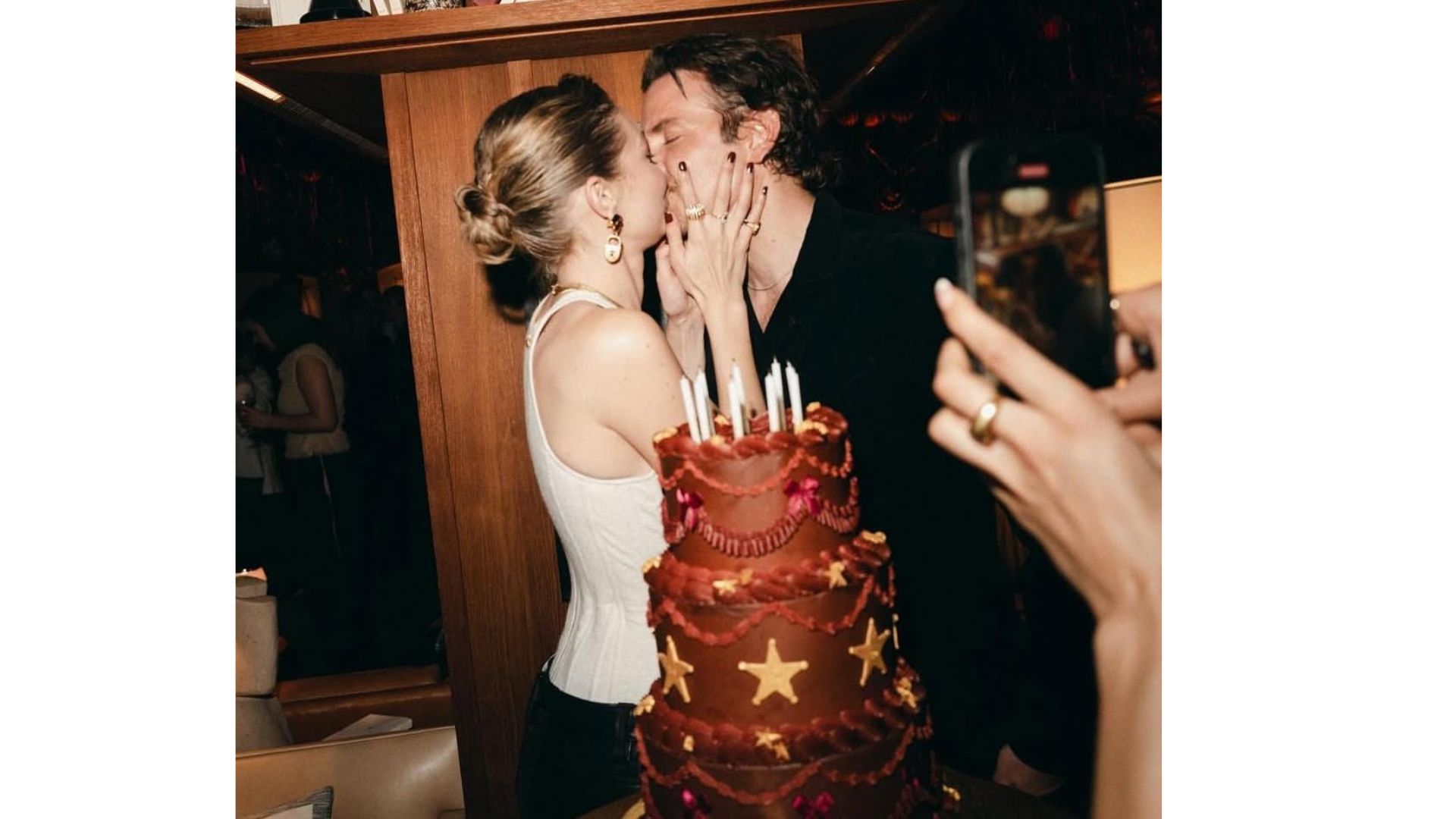 Gigi Hadid with Bradley Cooper (Image via/Instagram/@gigihadid)