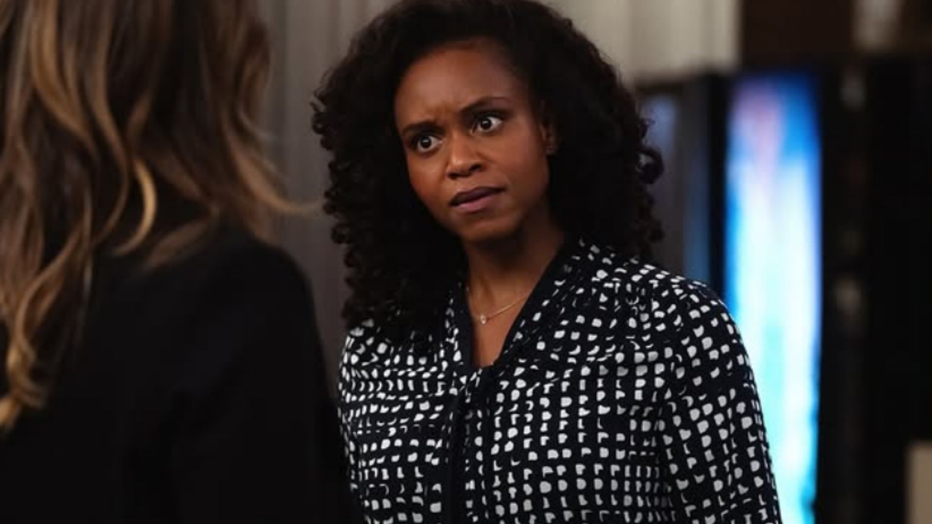 Aim&eacute; Donna Kelly as Captain Curry on Law &amp; Order: SVU. (Image Via: Instagram/@ms_adkelly)