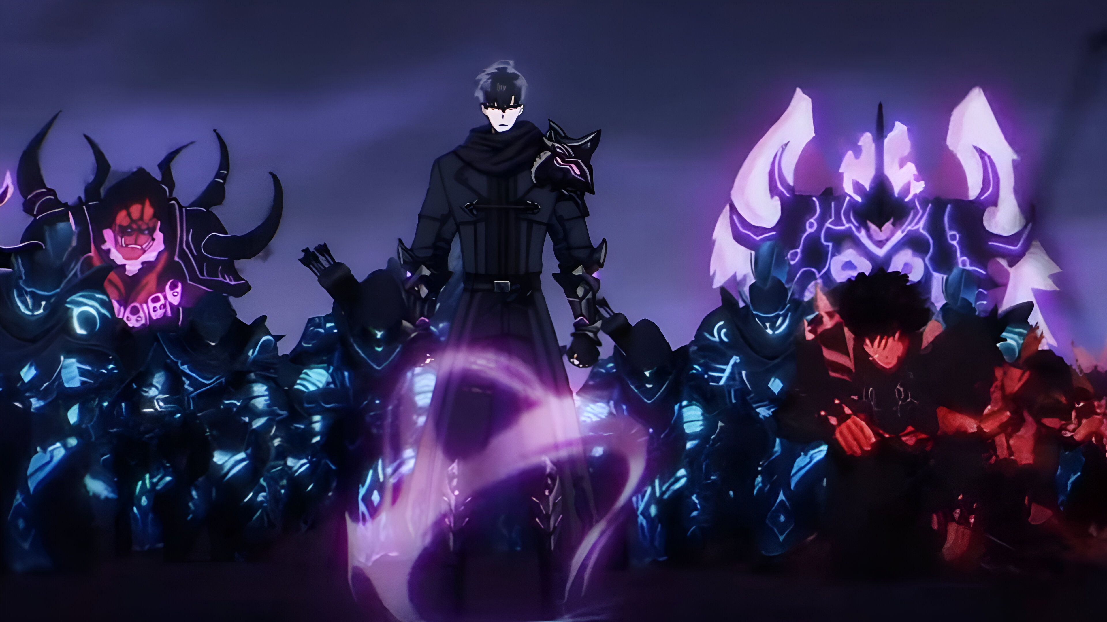 Sung Jinwoo and his shadow soldiers