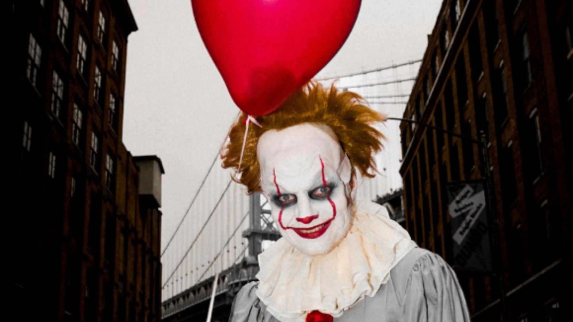 Ed Sheeran as Pennywise the Clown for Halloween 2025 (Image via Instagram/@teddysphotos)