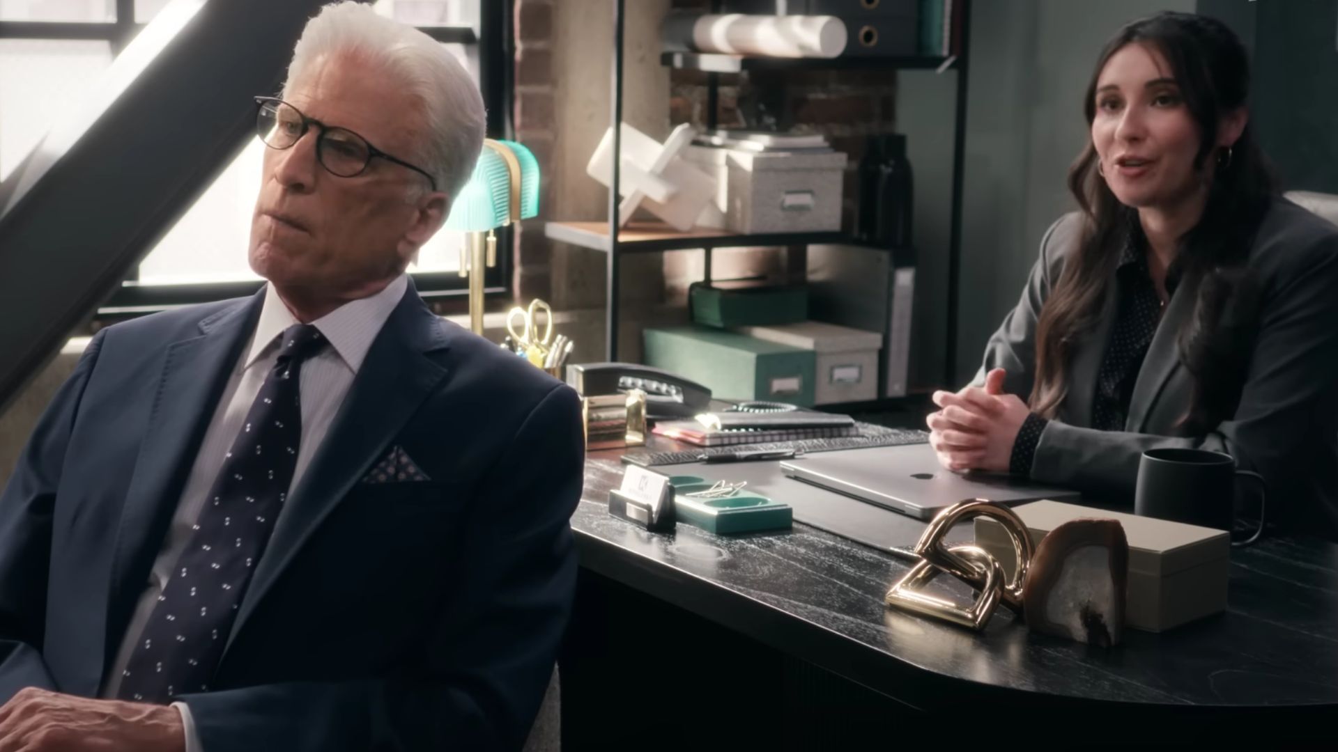 Still from A Man on the Inside (Screenshot from YouTube/@Netflix)