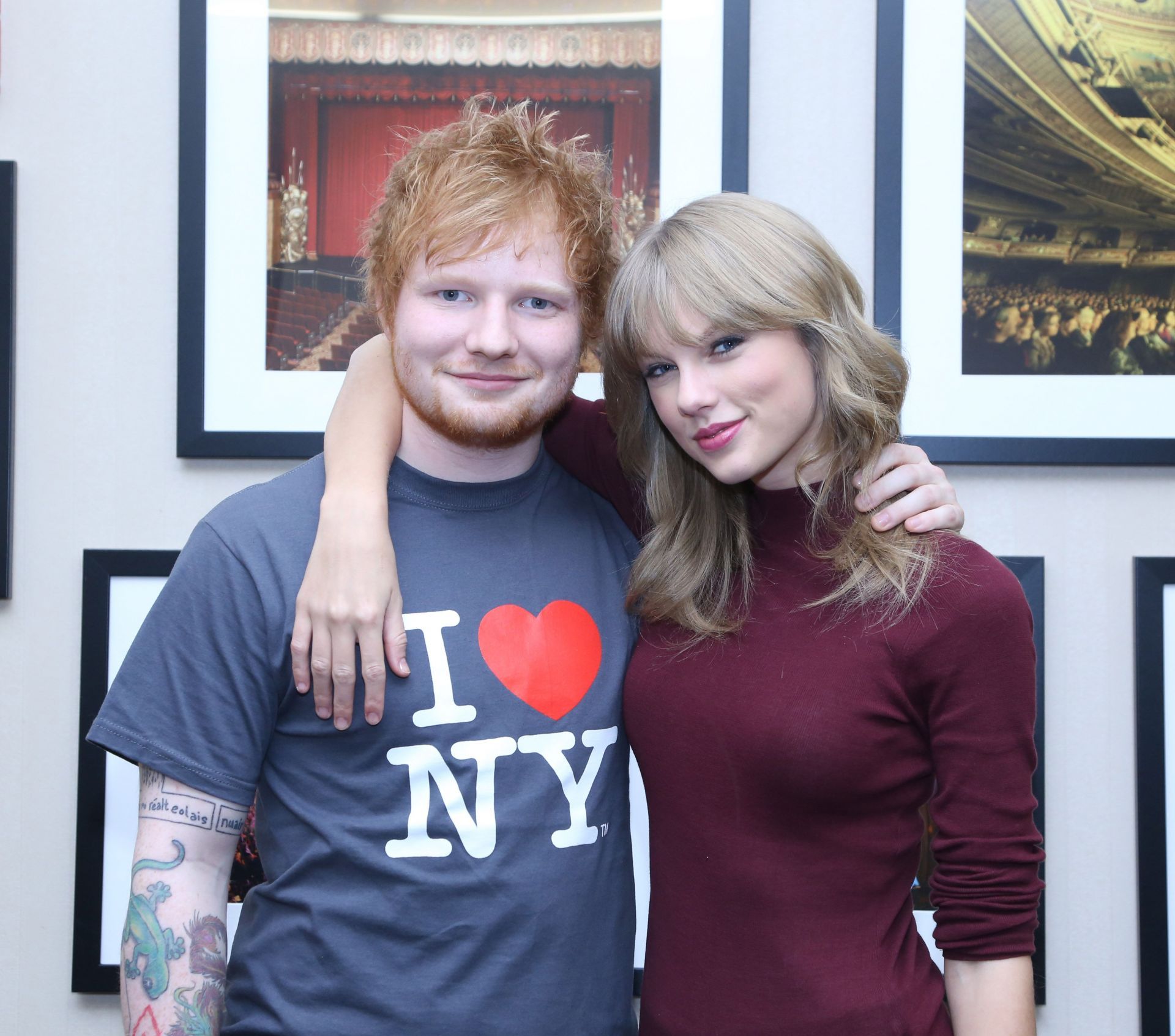 Ed Sheeran -  At Madison Square Garden Arena - November 1, 2013 - Source: Getty