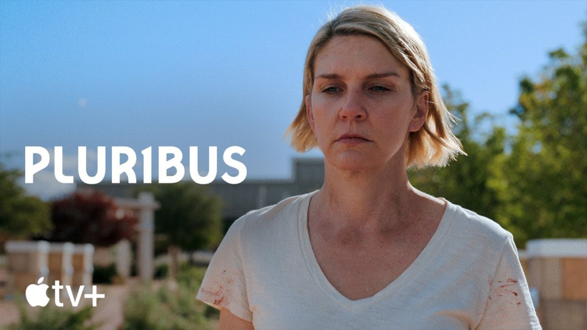 Pluribus starring Rhea Seehorn (Image via Apple TV)