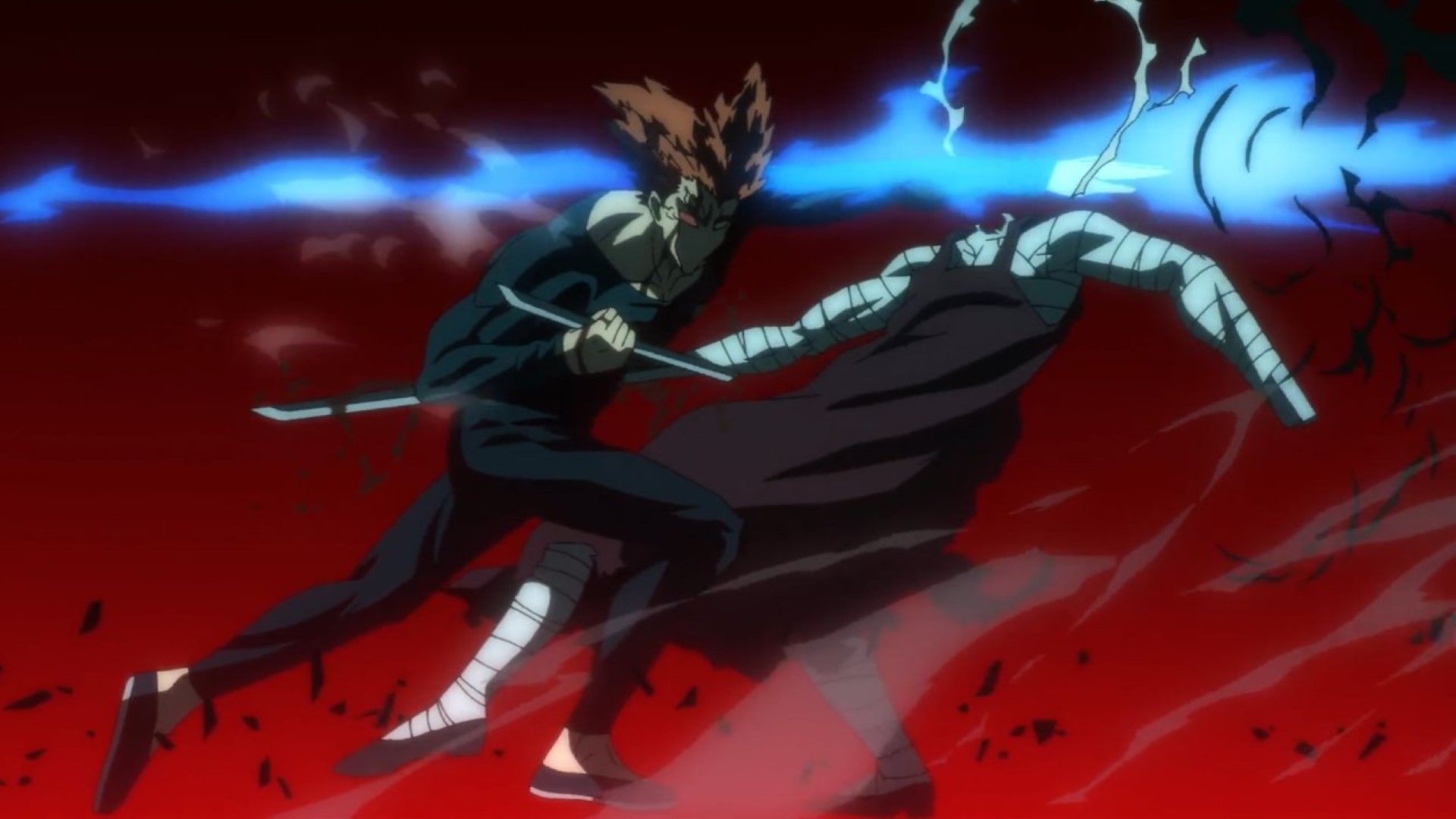 Garou finishing Royal Ripper (Image Credit: J.C. Staff)