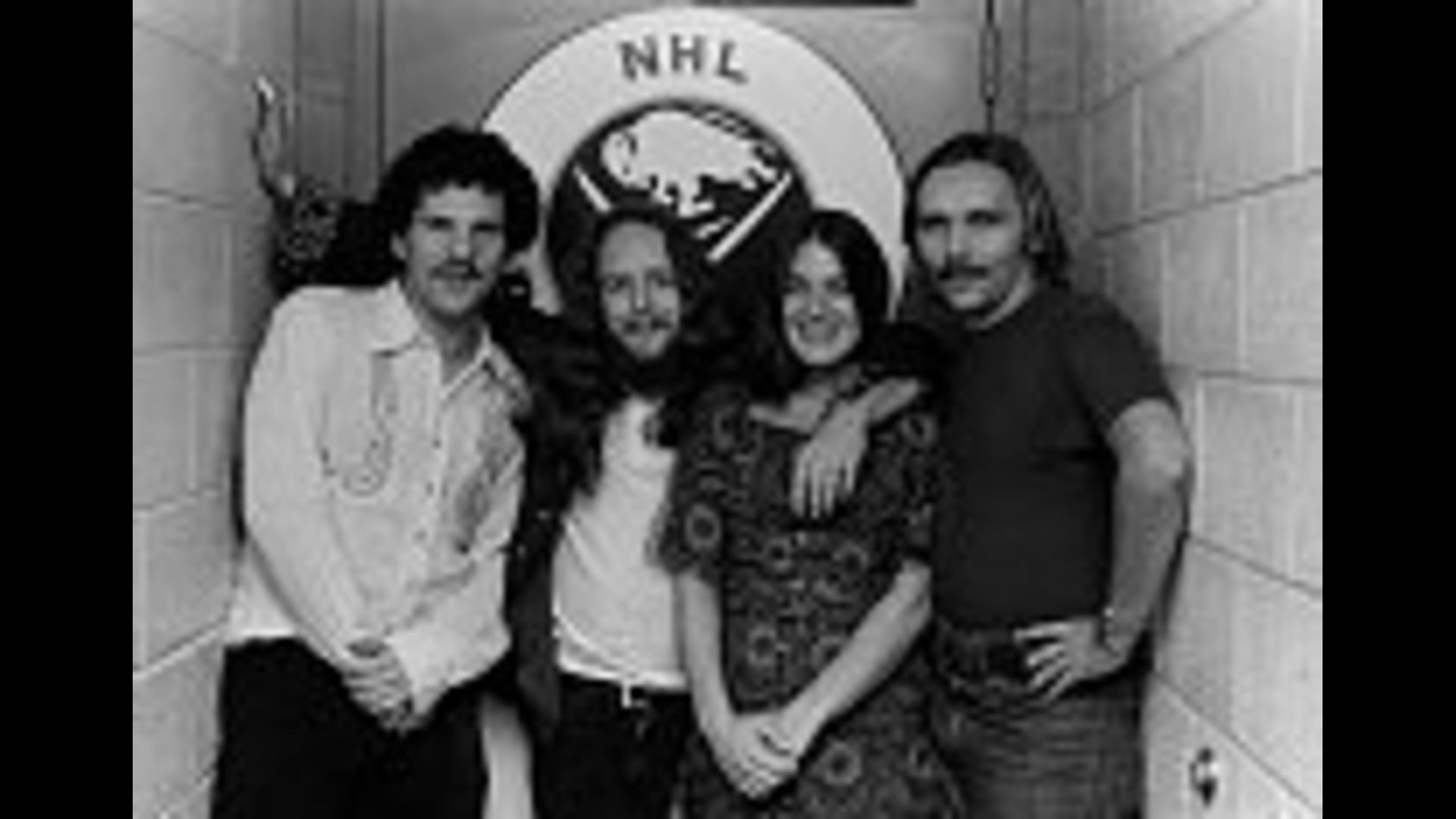 A group photograph of the band 