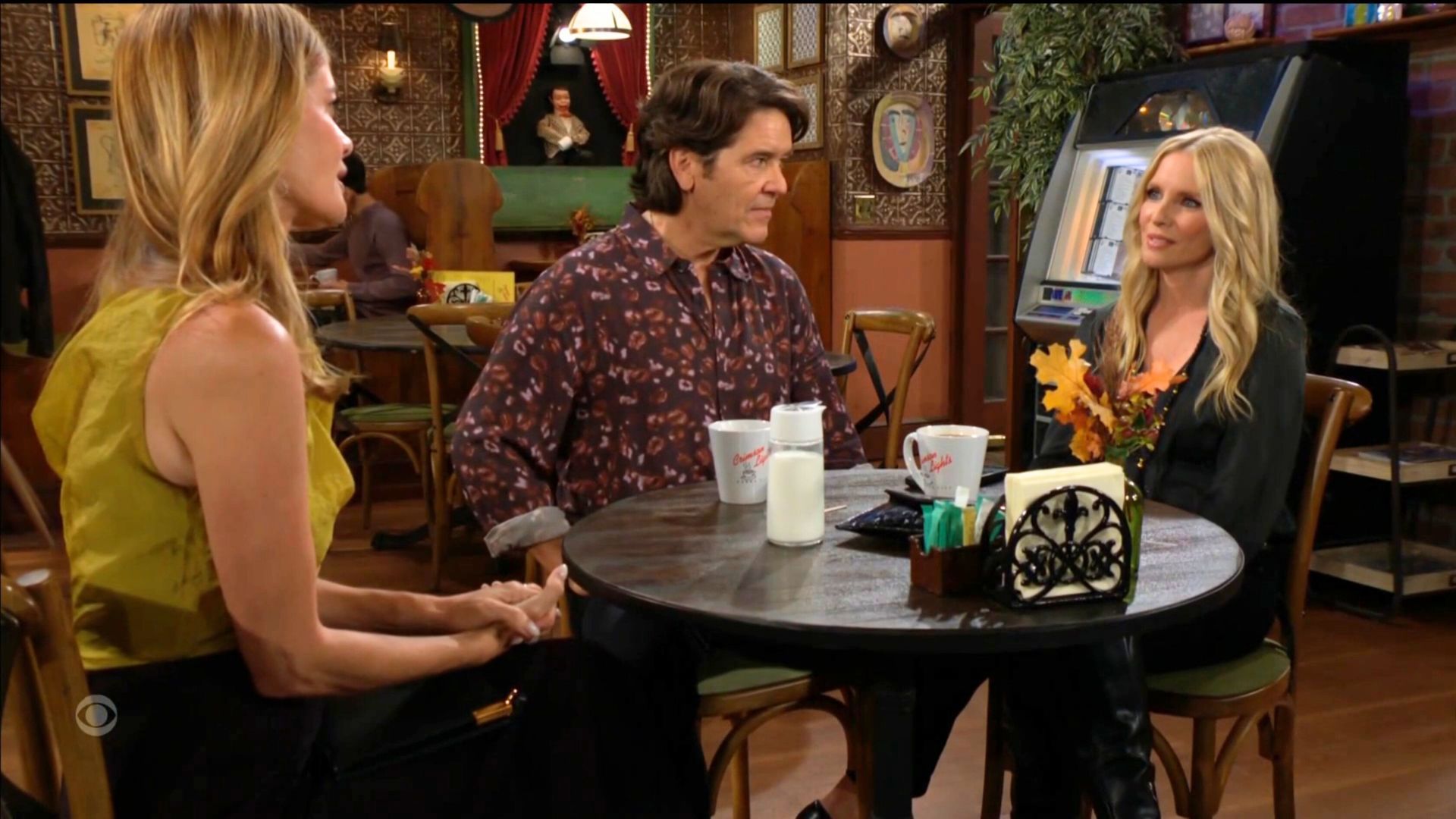 Phyllis, Danny, and Cricket on The Young and the Restless | Image: CBS