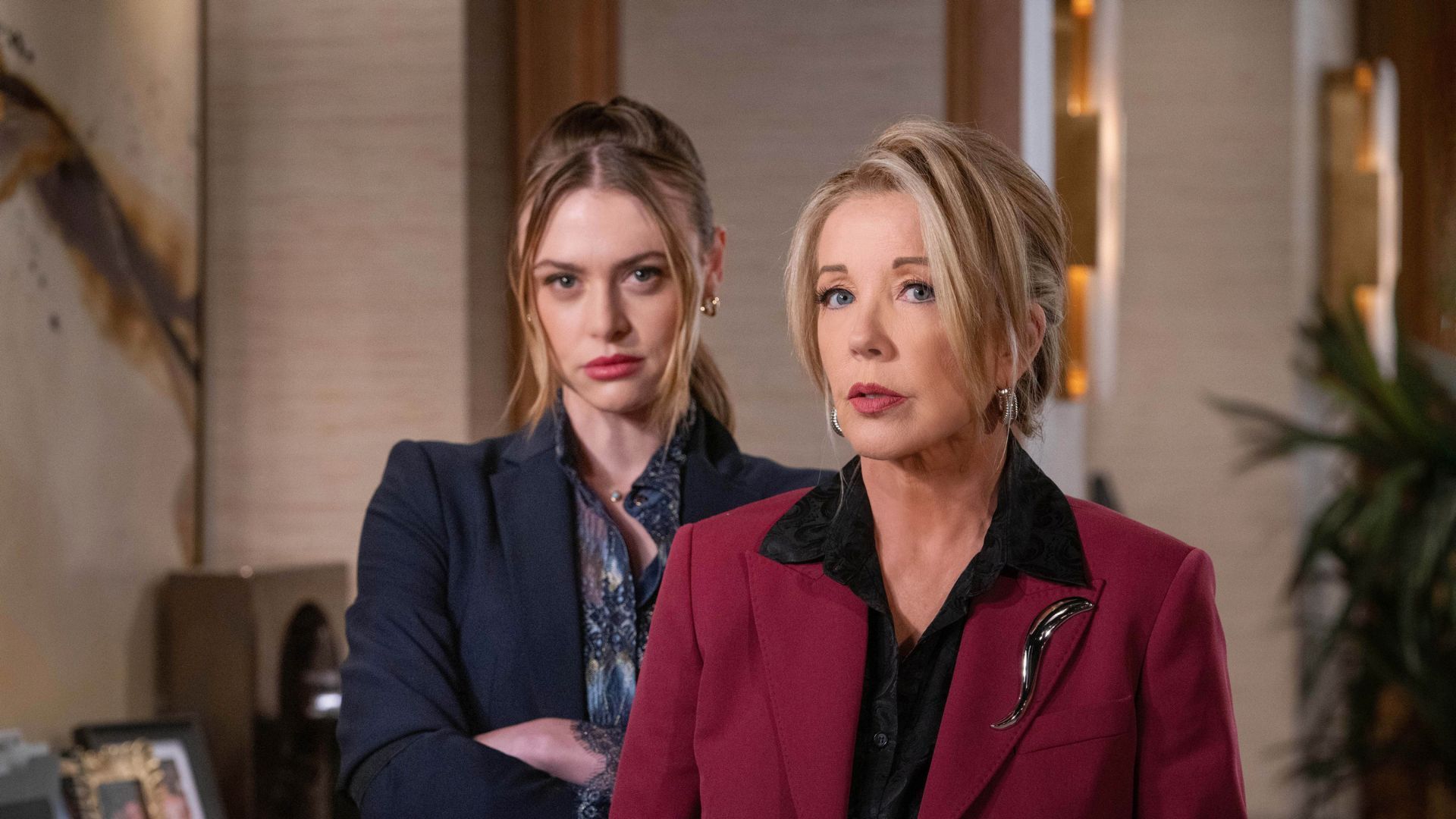 Claire and Nikki on The Young and the Restless | Image: JPI