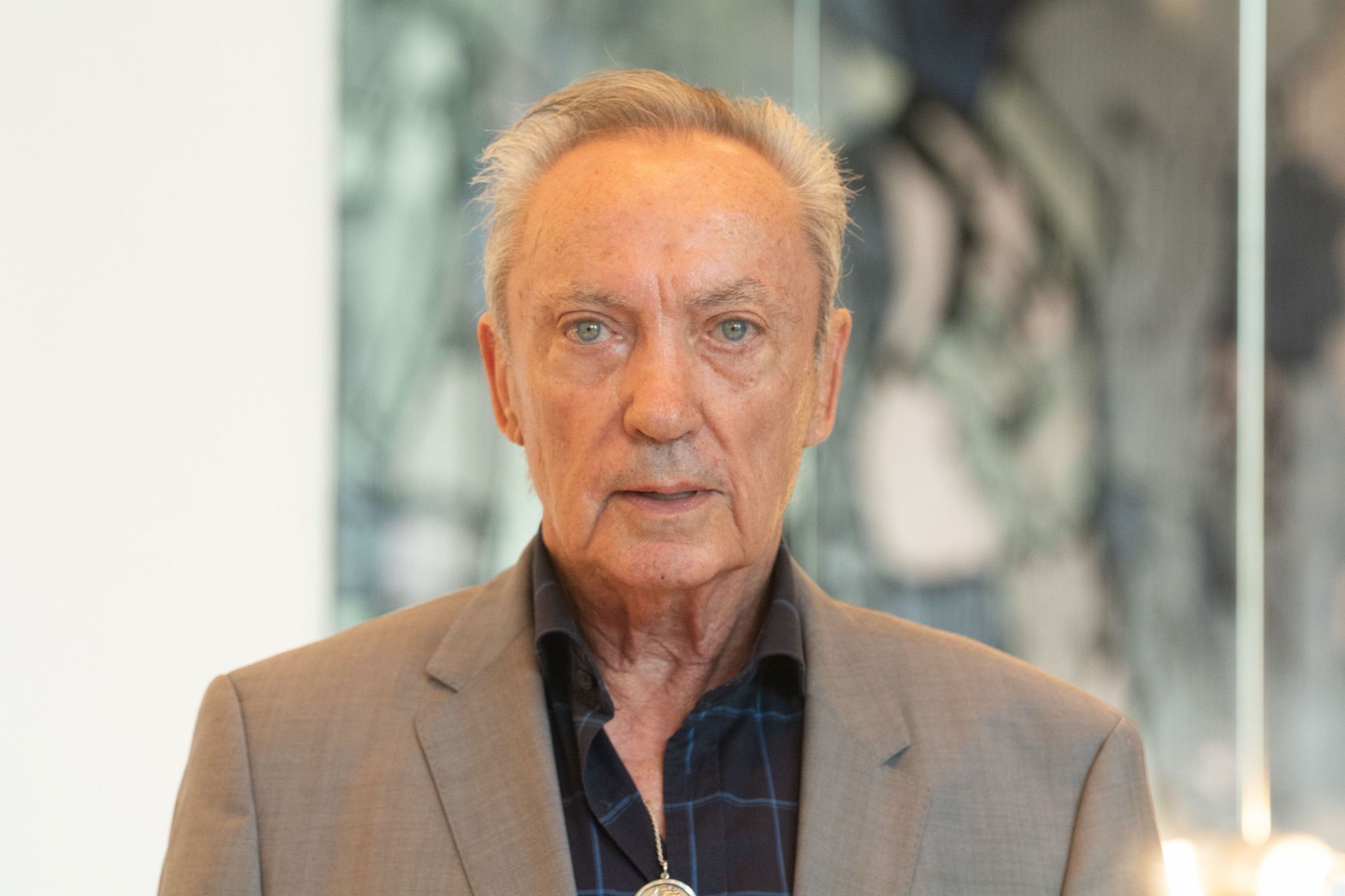 Actor Udo Kier Signs On Golden Book In Cologne Town Hall - Source: Getty