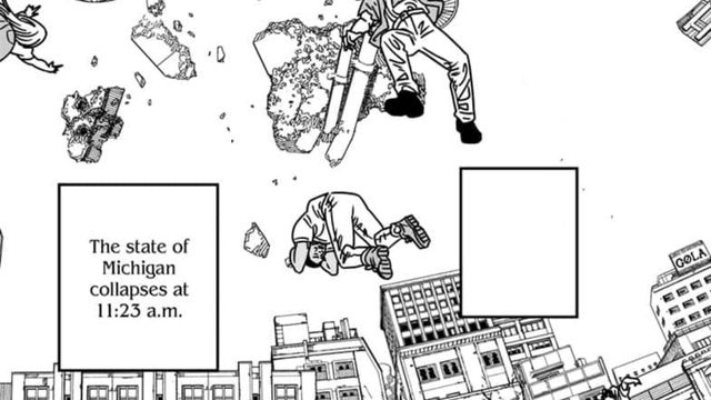 Michigan Csm Chapter Did Yoru Destroy the State of Michigan in Chainsaw Man Chapter 220 ...
