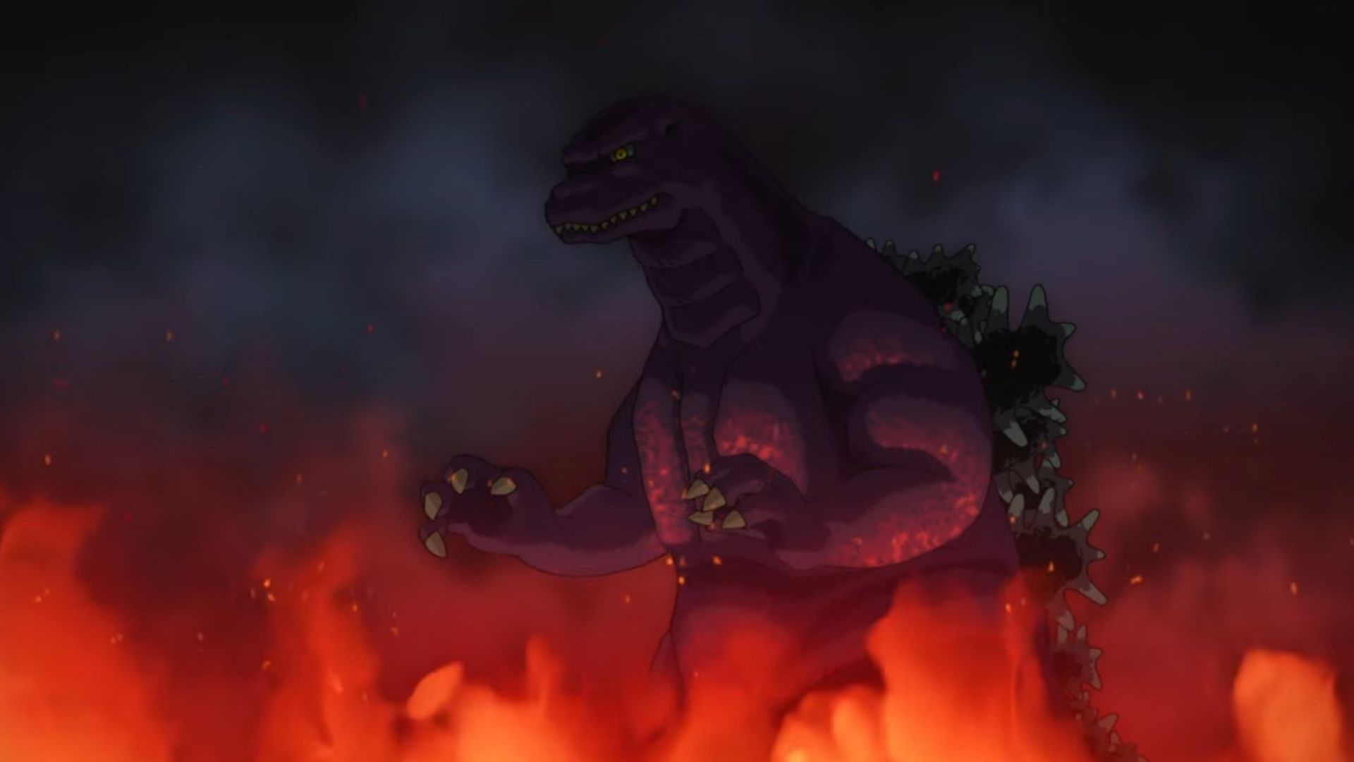 Chibi Godzilla as seen in anime format