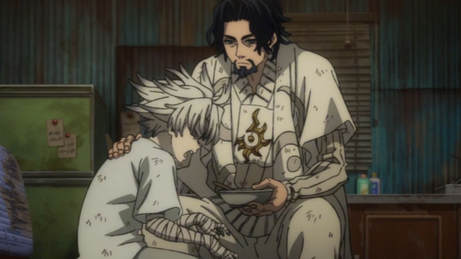 Rudo&#039;s flashback in Episode 19 (Image Source: Studio Bones)