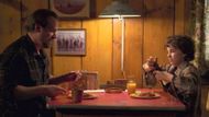 Hopper & Eleven enjoying their breakfast at his cabin in Stranger Things Season 1 | Image via Netflix