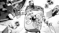 Sentient Lemon Soda can (Image Credits: Shueisha)