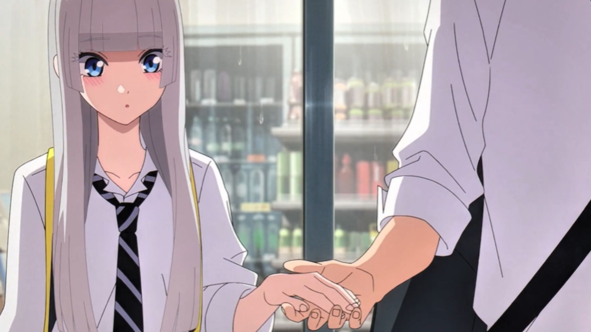 Wanda holds the hand of Kabo (Image Source: Studio Madhouse)