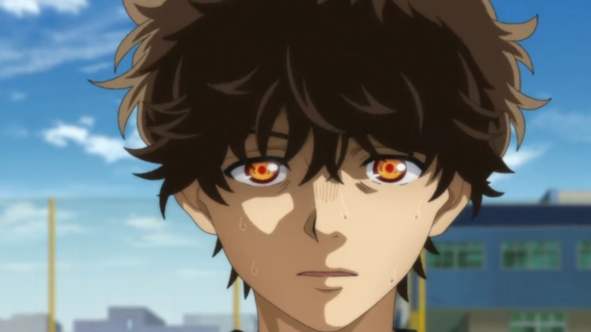 Ashito&#039;s Eagle Eye moment (Image Source: Production I.G.)