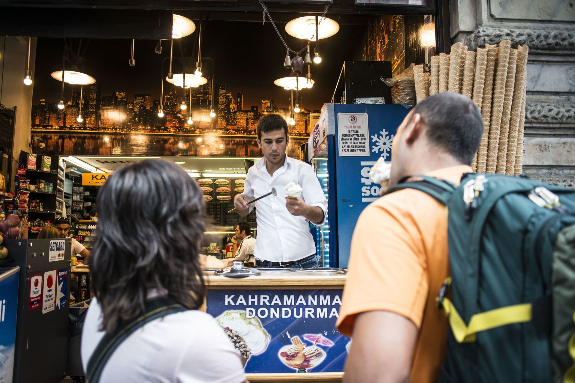 Turkey - Ice Cream Sellers in Istanbul - Source: Getty