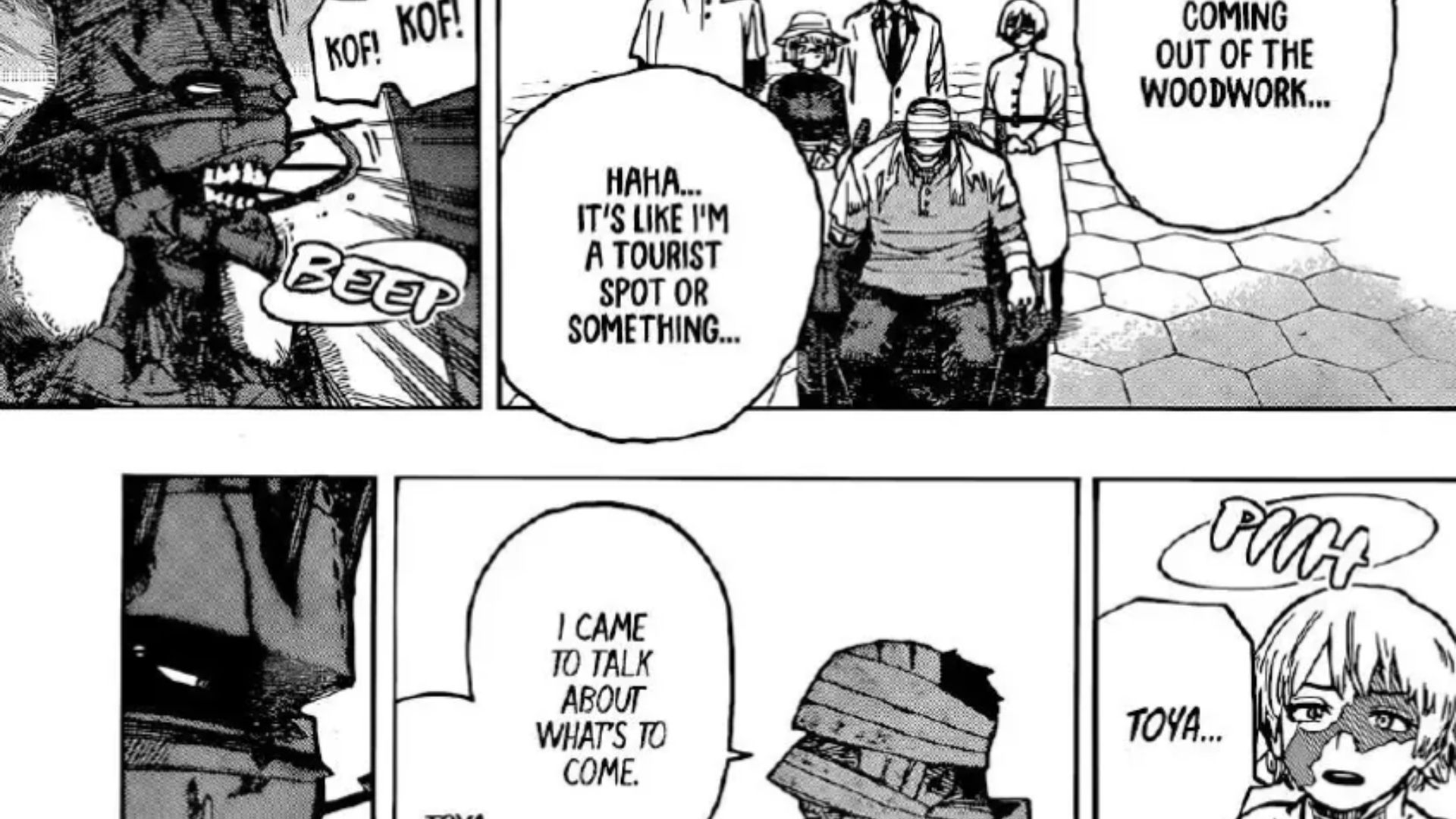 Todoroki family comes to meet Dabi (Image Source: VIZ)