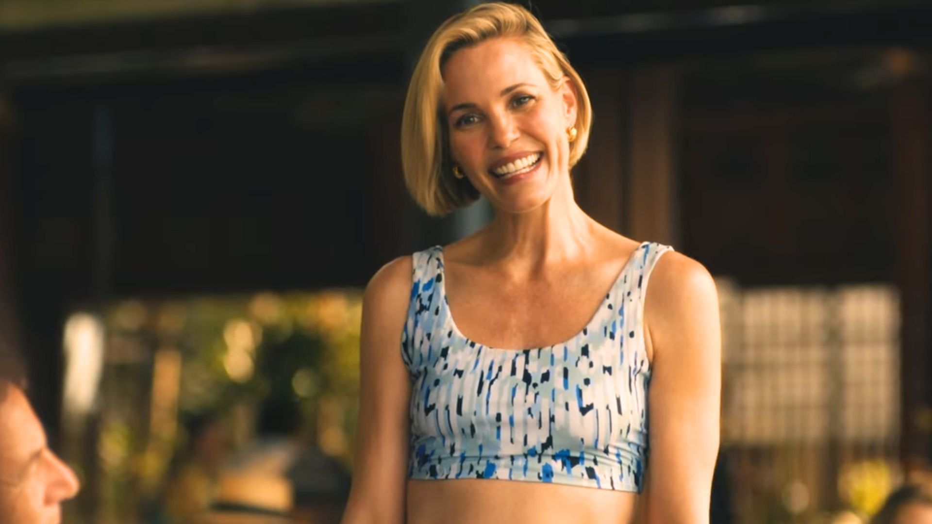 Leslie Bibb in The White Lotus | Image via YiuTube/HBO Max