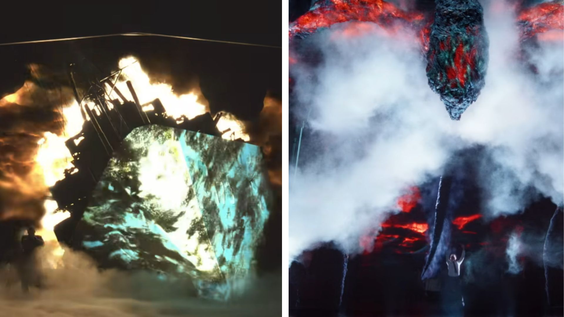 The Philadelphia Experiment (1940s) &amp; Henry&#039;s first encounter with the Mind Flayer in dimension X - The Nevada Experiment (1950s) on Stranger Things: The First Shadow (Image Via: Netflix)