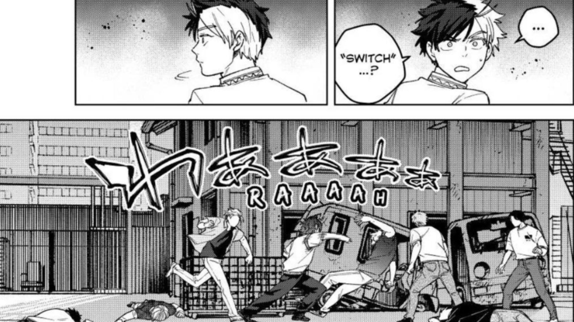 Yuzuriha&#039;s fight mode shocks Sakura (Image Source: K Manga)