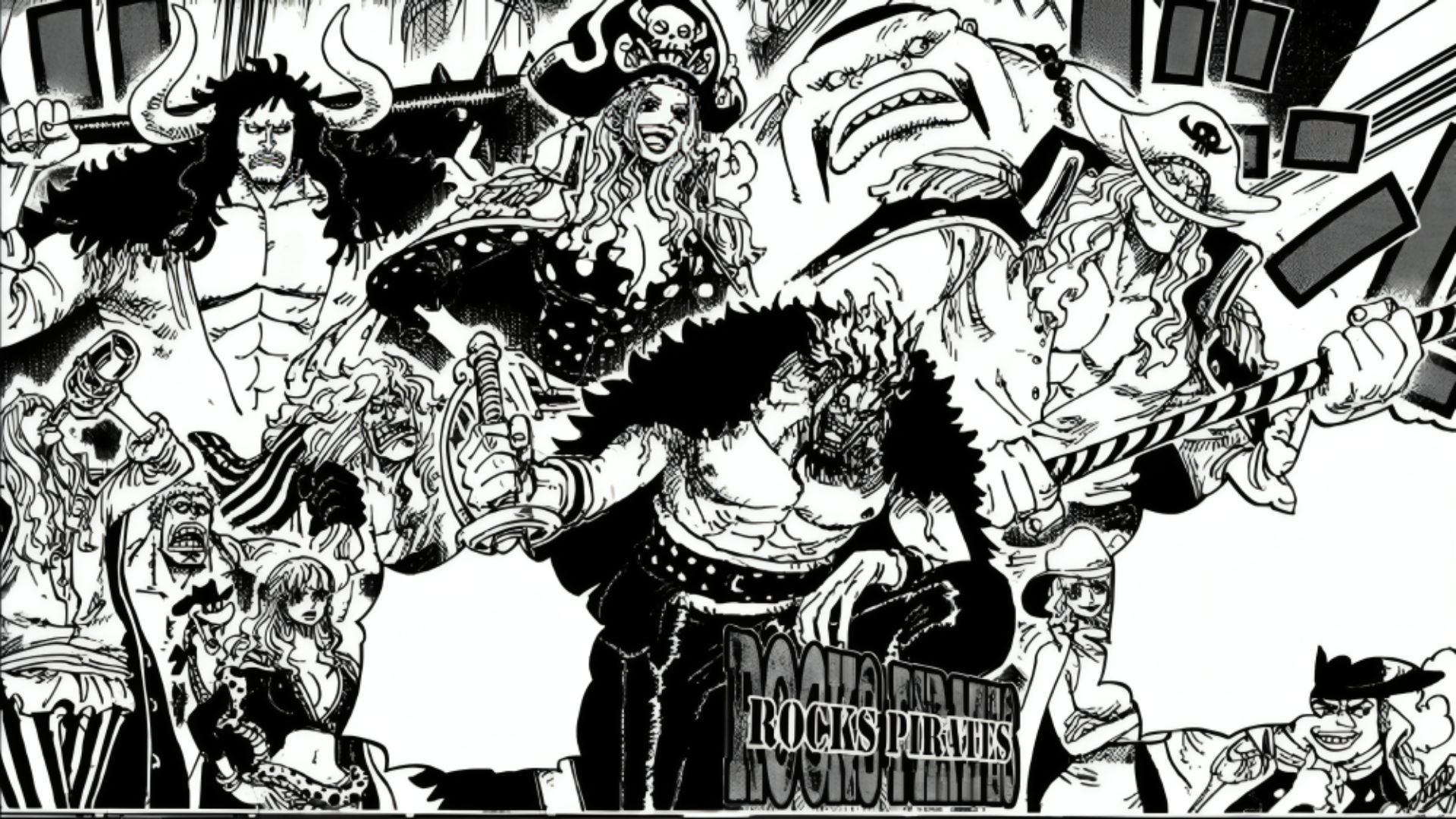 Rocks pirates as seen in manga (Image credit: Shueisha)