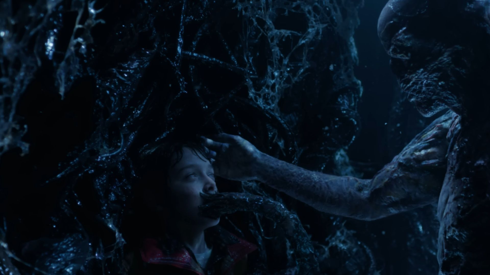 Jamie Campbell Bower as Vecna &amp; Noah Schnapp as a 12-year-old Will Byers on Stranger Things 5 | First Five Minutes (Via: Netflix, YouTube)