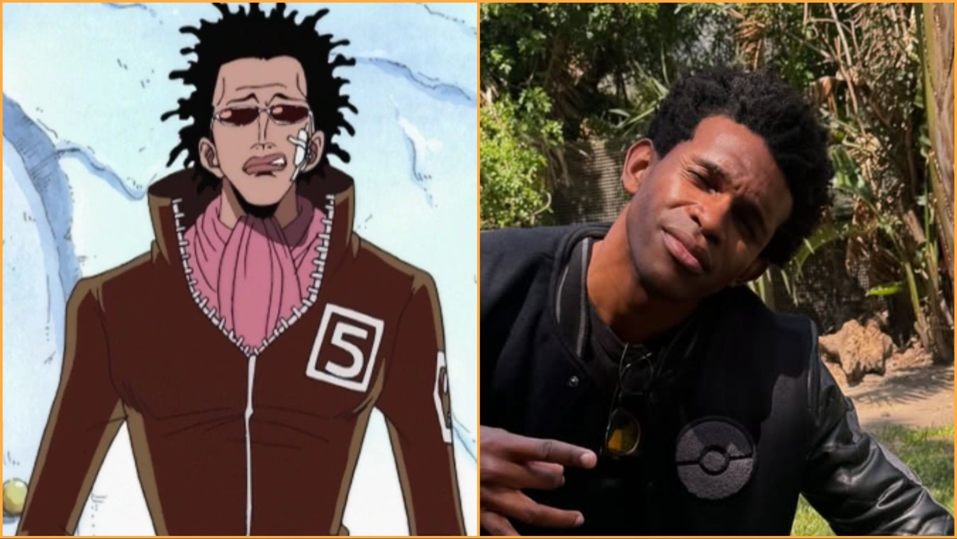 Mr. 5 and Camrus Johnson (Image Credit: Toei Animation and Instagram@camrusj)