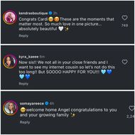 Fans react to Cardi’s post (Image via Instagram/@iamcardib)