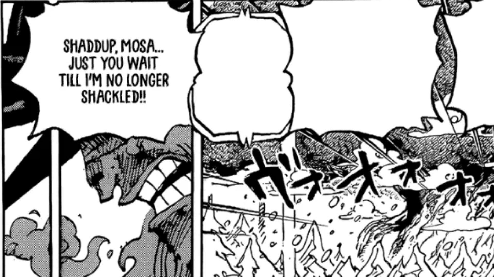 Loki talking to Mosa (Image Credit: Shueisha)