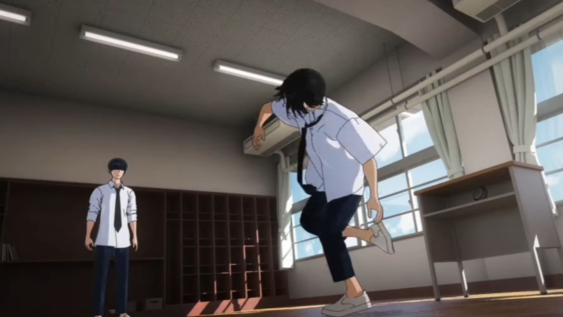 Dance battle between Iori and Kabo (Image Source: Studio Madhouse)