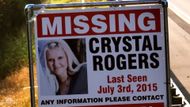 A Crystal Rogers missing poster. (Image Via: Dateline, NBC. YouTube)