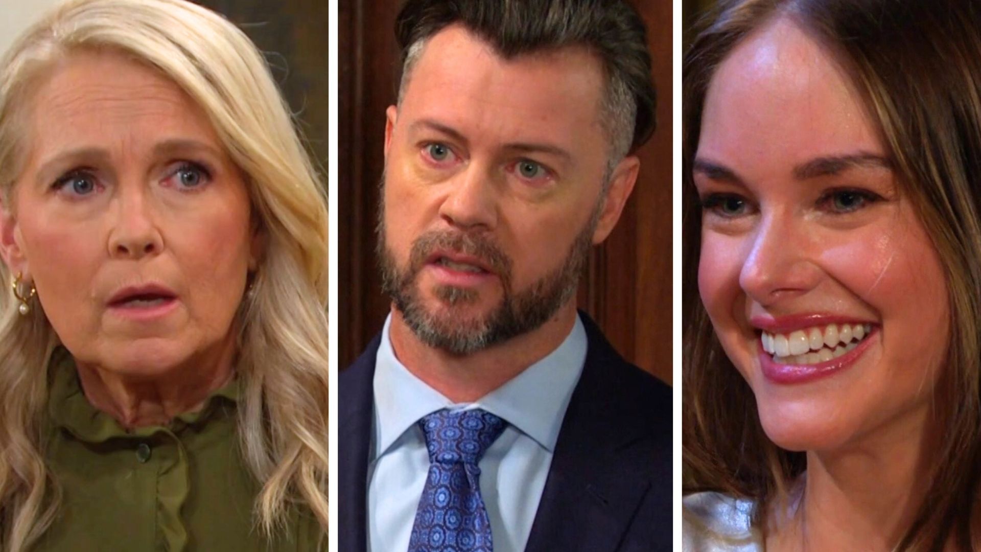 Days of our Lives&#039; Jennifer, EJ, and Stephanie | Image: Peacock