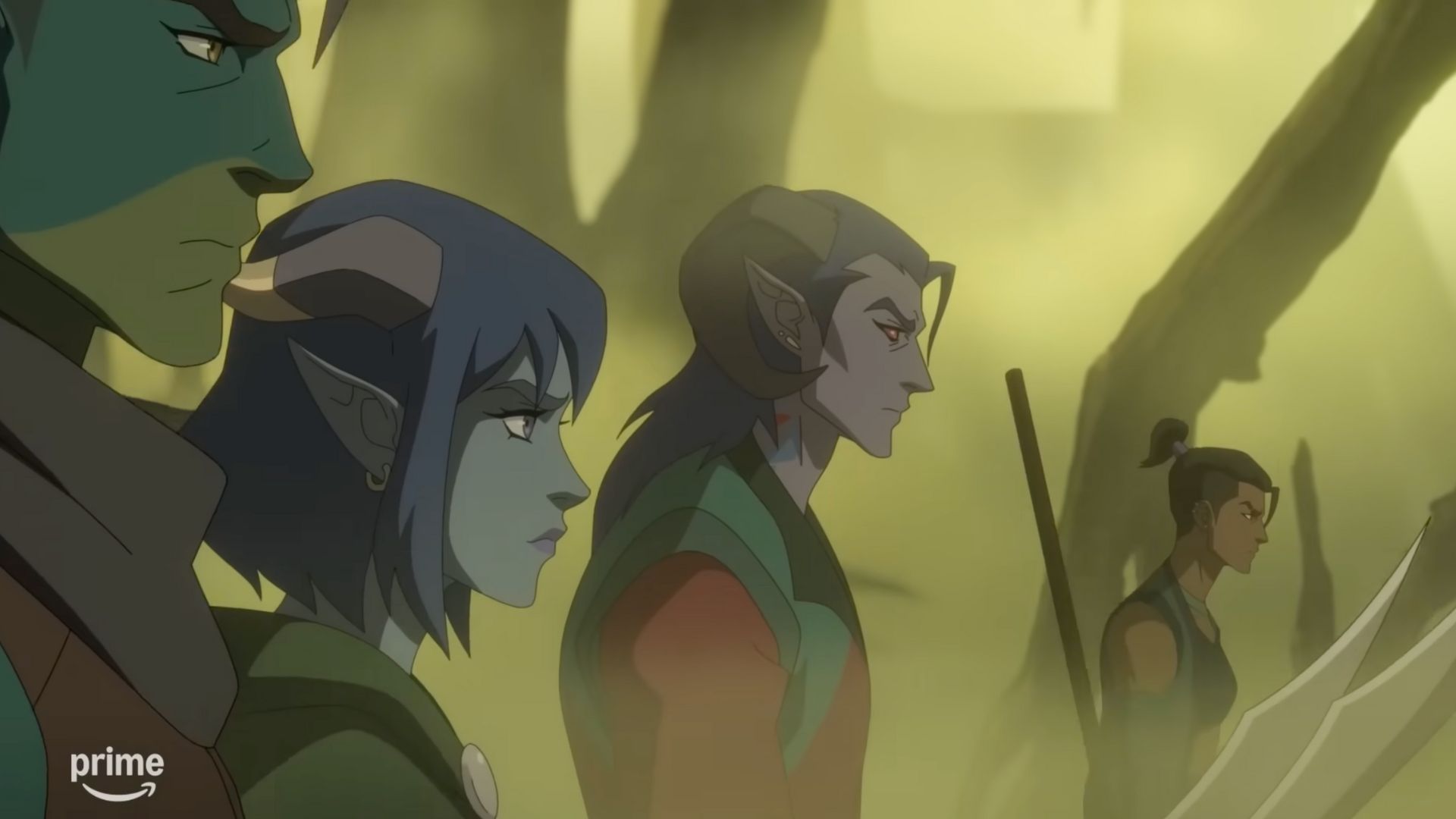 The Mighty Nein Season 1 on Prime Video (Image via YouTube/ Prime Video)