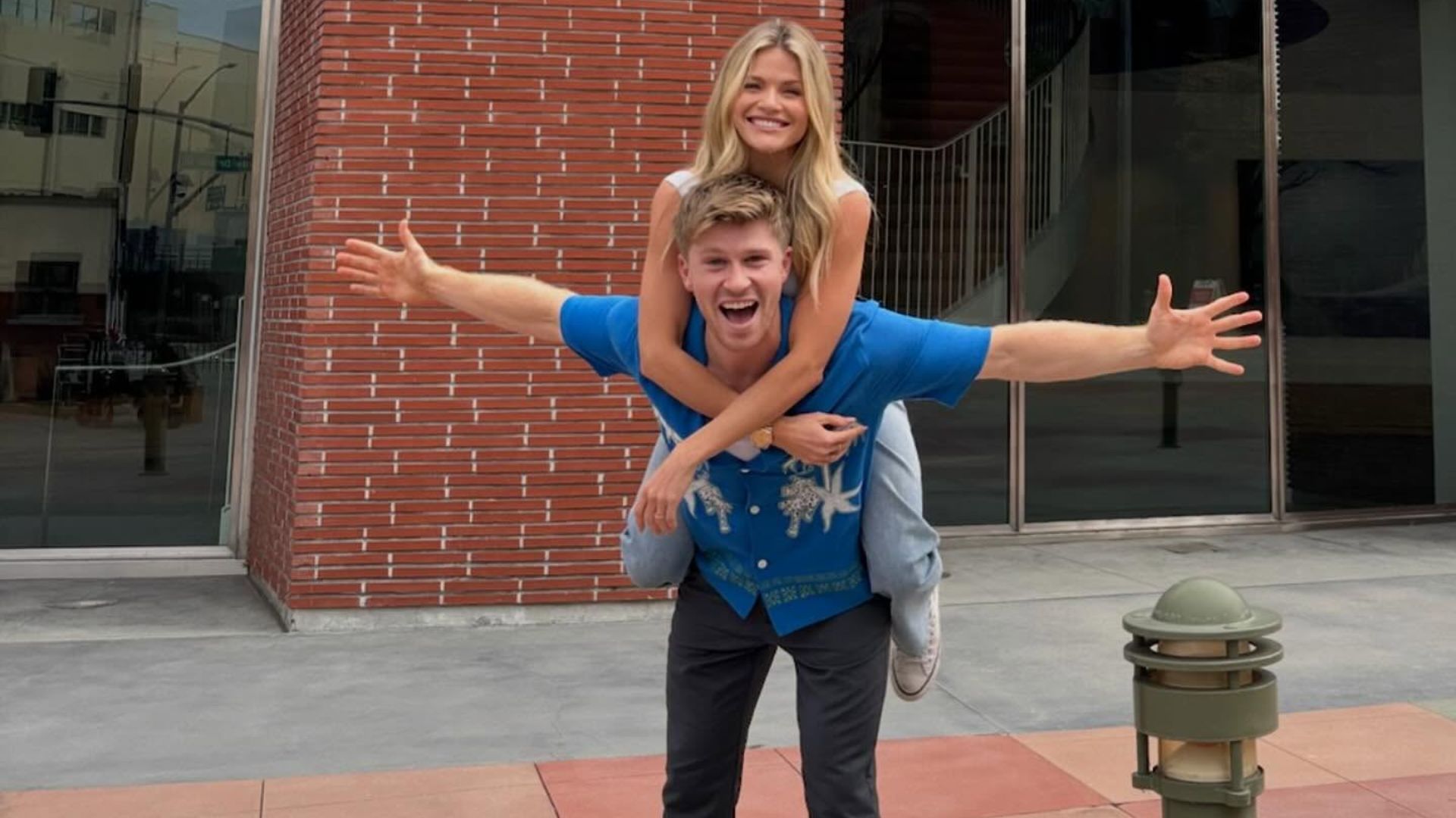 Robert Irwin surprised by Prince William