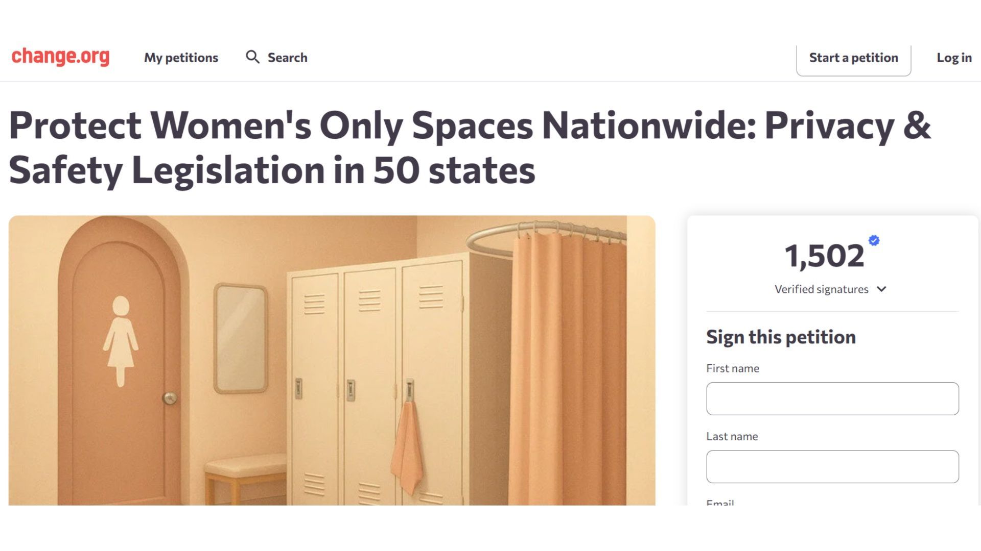 Tish Hyman&#039;s petition is gaining momentum. (Image via change.org)