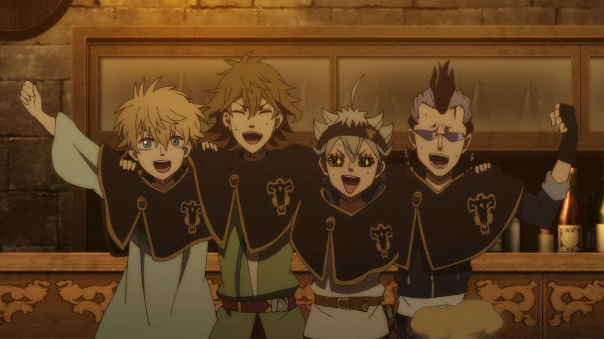 Luck, Finral, Asta, and Magma